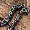 Vintage Braided Stainless Steel Men's Bracelet Hip Hop Simple Braided Lantern Hand Chain For Male boyfriend Bangle Gifts - Image 3