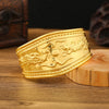 Dunhuang Golden Wide Bracelet from a Different Realm, Female Ethnic Storm, Semitic Arm Bracelet, Dai Bracelet - Image 13