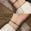 Retro Chinese Style Adjustable Handmade Braid String Bracelet Beaded Charm Bracelet Bangle Couple Bracelet Jewelry - Image 6