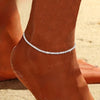 Female Heart Anklets Bracelet Sandals Foot Jewelry Leg Anklets on Foot Bracelets for Women Leg Chain Jewelry Accessories - Image 9