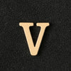 26 English Letter Brooches Gold-Color Metal Letter Pins Suit Shirt Collar Lapel Badge Jewelry Simple Clothing Accessories - Image 12