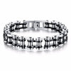 Stainless Steel Biker Chain Bracelet Mens Bracelet Link Chain Motorcycle Bicycle Style Bracelets Punk Bangles Jewelry - Image 5