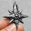 Simple Polar Star Compass Stainless Steel Men Necklaces Pendant Chain Punk For Women Jewelry Gifts Dropshiping - Image 3