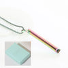 Stainless Steel Breathe Easy Necklace Mindfulness Breathing Necklace Breathlace for Natural Calm Box - Image 9