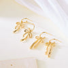 Vintage Style Bowknot Drop Earrings for Women Girls Simple Earings Piercing Ballet Ribbon Aesthetics Elegant Ear Jewelry Gifts - Image 2