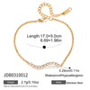 Classic Hollowed-Out Five-Pointed Star Bracelet For Women Delicate Gold Plated Stainless Steel Layer Bracelets Gift - Image 11