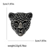 Rhinestone Tiger Head Brooches for Women Unisex Pearl Bear Pins Wolf Lapel Pins Banquet Party Backpack Gifts Jewelry Accessories - Image 14