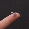 1PC Helix Piercing Stud Earrings For Women Conch Flat Ear Lobe Piercings Cartilage Tragus Stainless Steel Body Jewelry Girl Gift - Image 4