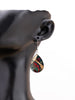 1 Pair of Geometric Line Pattern Earrings with Convex Glass and 316 Stainless Steel Water Drop Ear Hooks, in a Retro and Simple Style, Suitable for - Image 2
