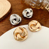 Spiral Drop Earrings with Two Size Options - Image 11