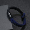 Creative Bicolor Bracelet Men Attract Strong Magentic Braclet Ukraine Brazil Flag Colors Braslet Pulseira Tela Jewelry - Image 9