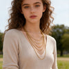 1mm 2mm Round Snake Chain Necklace for Women Stainless Steel Link Chain Choker Necklace Jewelry Gifts 40/45/50/60/70cm - Image 12