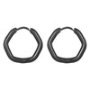Men's Earrings Geometric Polygonal Stainless Steel Ear Buckle Ring Women Chic Earring Small Hoop Punk Party Ear Jewelry - Image 20