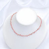 Stone Necklace for Women Tourmaline/Fluorite/Amethyst Handwork Choker Jewelry Party/Wedding Design - Image 10