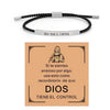 Inspirational Bracelet Spanish 'God Is in Control' Engraved Letter Bracelert for Women Men Bracelet Jewelry Gifts - Image 8