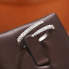 Silver Circle Finger Rings for Women Dazzling CZ Adjustable Ring Daily Wear Stackable Accessory Jewelry - Image 5