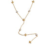 NiNice Stainless Steel Necklace Y-shaped Chain Octagonal Star Zircon Bracelet Foot Chain Design Gift - Image 8