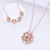 316L Stainless Steel Love Magnetic Pendant Necklace for Women Clover Choker Heart Shaped Open Necklace Crystal Jewelry BffGift - Image 11