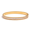 Delicate Shiny Cubic Zirconia Stainless Steel Gold Plated Bracelet Bangle for Women Jewelry - Image 7