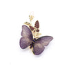 Light Hand Embroidered Gradient Butterfly Brooch Suitable For Women At Romantic Banquets At Tops And Jackets - Image 10