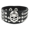 Hip Hop Rock PU Leather Bracelet Men and Women Punk Spikes Rivets Skull Heart Cross Creative Party Bracelet Jewelry Accessories - Image 18