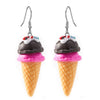 Handmade Polymer Clay Cute Drop Earrings For Women Girl Kid 3D Food Ice Cream Dangle Earrings Jewelry Gift - Image 5