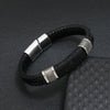Men Leather Bracelets Men Stainless Steel Multilayer Braided Rope Bracelets for Male Female Bracelets Jewelry - Image 5