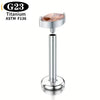 1Pcs Titanium Piercing CZ Gem Internally Threaded Labret Monroe Lip Ring Tragus Nail Helix Earring Stud 16G Body Jewelry - Image 13