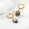 1 Pairs Butterfly Heart Rainbow Earring for Women Stainless Steel Dripping Oil Female Hoop Earrings Jewelry Party Gift - Image 10
