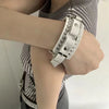 Black Leather Wristband Rivet Adjustable Bracelet Cuff Gothic Punk Bracelets Women Men Spikes Stud Bangle Rock Unisex Jewelry - Image 10