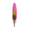 Colorful Feather Brooch Lapel Pin Handmade Men Women Novelty Brooches Lapel Pins Dress Suit Accessory Gift - Image 16