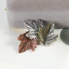 Brooches Metal Women Girls Charm Collar Lapel Brooch Pins Jewelry Party Garment Accessories Vintage Maple Leaf - Image 4
