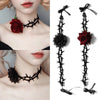 1PC Ladies' Gothic Style Rose Thorn Necklaces, Halloween Party Carnival Accessories, Multi-functional and Versatile Styles - Image 1