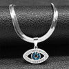 Vintage Crystal Evil Demon Eye Choker Necklaces for Women Stainless Steel Gold Plated Necklaces Jewelry Collares - Image 7