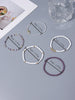 Five-Piece Beaded Elastic Bracelet Set with Decorative Charms - Image 9