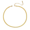 Unisex Snake Chain Choker Necklace Stainless Steel Herringbone 2/3/4/5mm Gold Color Chain Necklace For Women Jewelry - Image 3