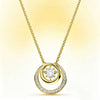 Minimalist Round Zircon Jewelry Set Female Birthday Anniversary Ornaments - Image 6