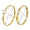 Stainless Steel Enamel Bangle in 4 mm or 6 mm Width - Image 4