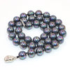 Marine Shell Imitation Pearl Red Coral Necklace Women in Choker Necklaces Men's Unisex Jewelry 10mm Bead in 4 Colors - Image 10
