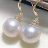 Imitation Pearl Dangle Earring for Women Silver Color Bling Cubic Zirconia Elegant Lady Jewelry - Image 25