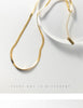 MODIAN 925 Sterling Silver Simple Snake Chain Necklace Trendy Gold Color Neck Chain For Women Engagement Wedding Fine Jewelry