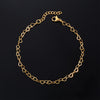 Sweet Heart Bracelet Stainless Steel Link Cute Anklet Foot Hand Chain with Extension for Women Girl - Image 8