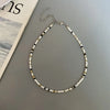 Tiny Colorful Seed Bead Choker Necklace - Image 2