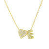 Gold Color Tiny Heart Dainty Zircon Initial Necklace Customizable Letter Name Choker Pendant for Women Birthday Party Jewelry Gi - Image 11