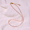 4MM Shiny Crystal Stainless Steel Necklace for Women Colorful Glass Beads Jewelry Accessories - Image 10