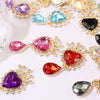 Crystal Brooch 44 20mm 10Pcs Golden Pendant Accessories Wedding Invitation Holiday Creative Decoration - Image 6