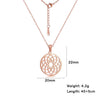 Flower of Life Sacred Geometry Necklace Stainless Steel Mandala Neck Chain Women Men Vintage Universal Spiritual Jewelry - Image 7