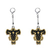 Anime Black Clover Necklace Earring Asta Black Bull Metal for Women Men Necklace Jewelry Gift - Image 2