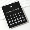 12 Pairs Of, Simple, Shiny, And Caring Zirconia Decorative Earrings Are Suitable For Gifts To Parties,And Couples - Image 8