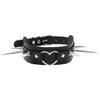 1Pc Harajuku Gothic Spike Rivet Star Necklaces Collares Hip Hop Rock Black Bowknot PU Lace Leather Sexy Y2K Girl Choker Jewelry - Image 19